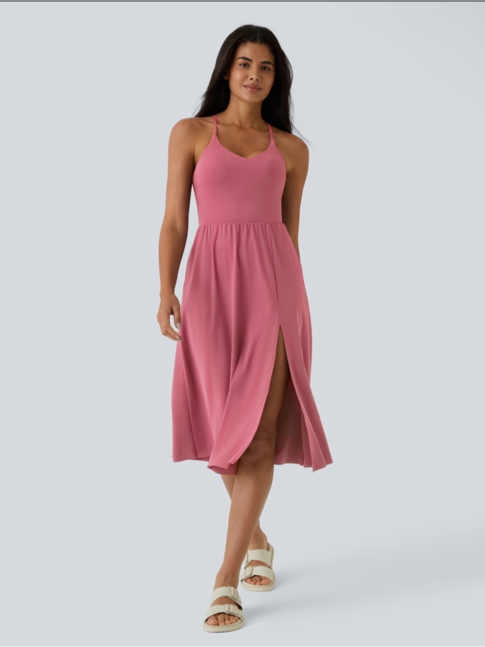 HALARA Everyday Chill La-Land Midi Dress